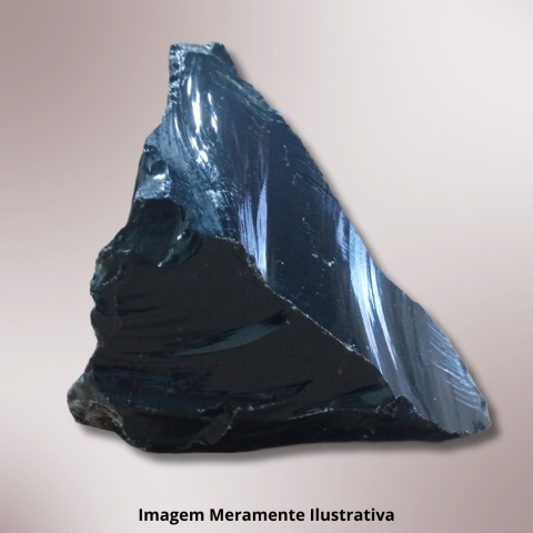 Obsidiana Negra 2,160 Kg.  - Unidade